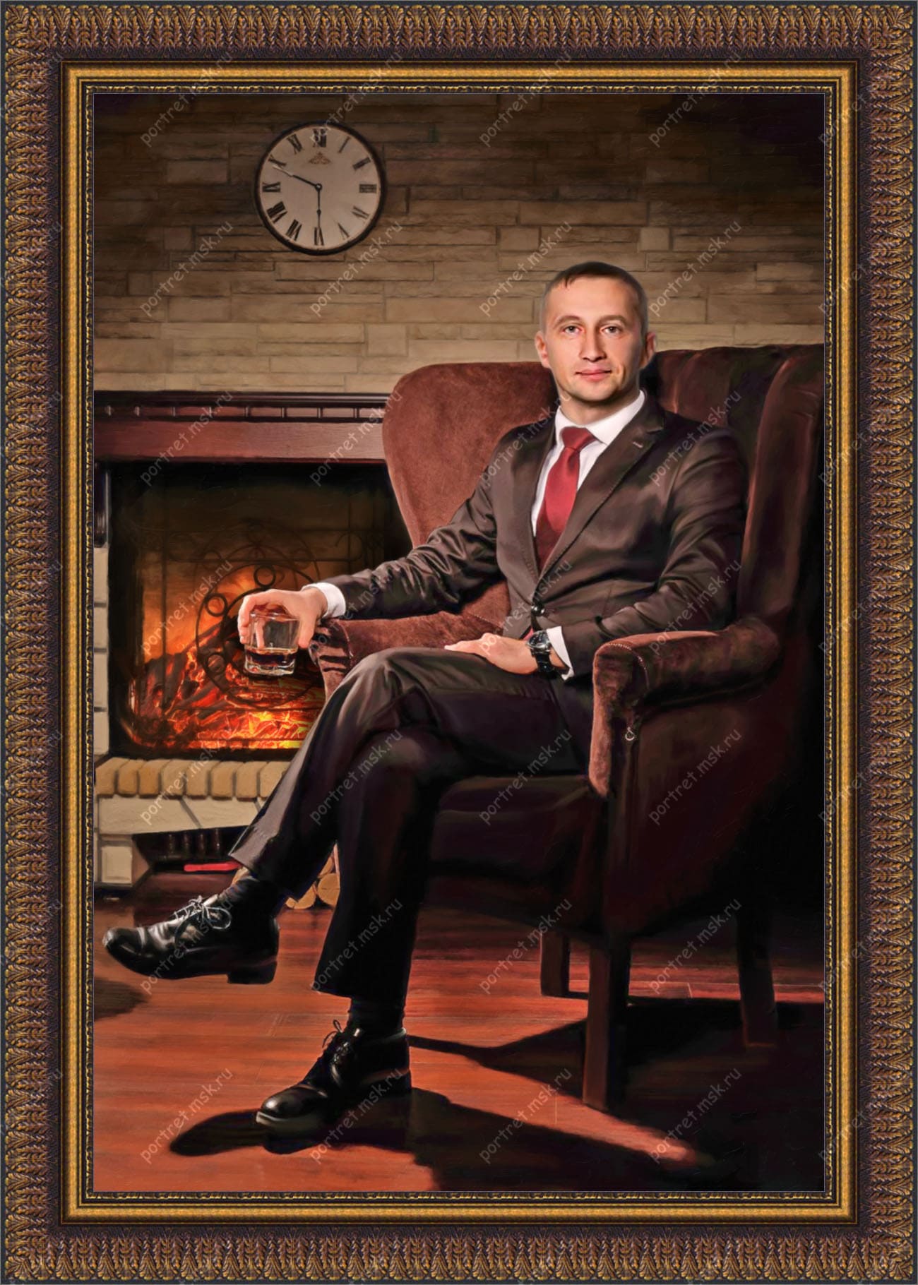 Портрет по фотографии на заказ. Цены в Москве от компании Portret.msk.ru. Авторская работа, изготовление от 3 дней, 100% сходство. Звони 89651966366