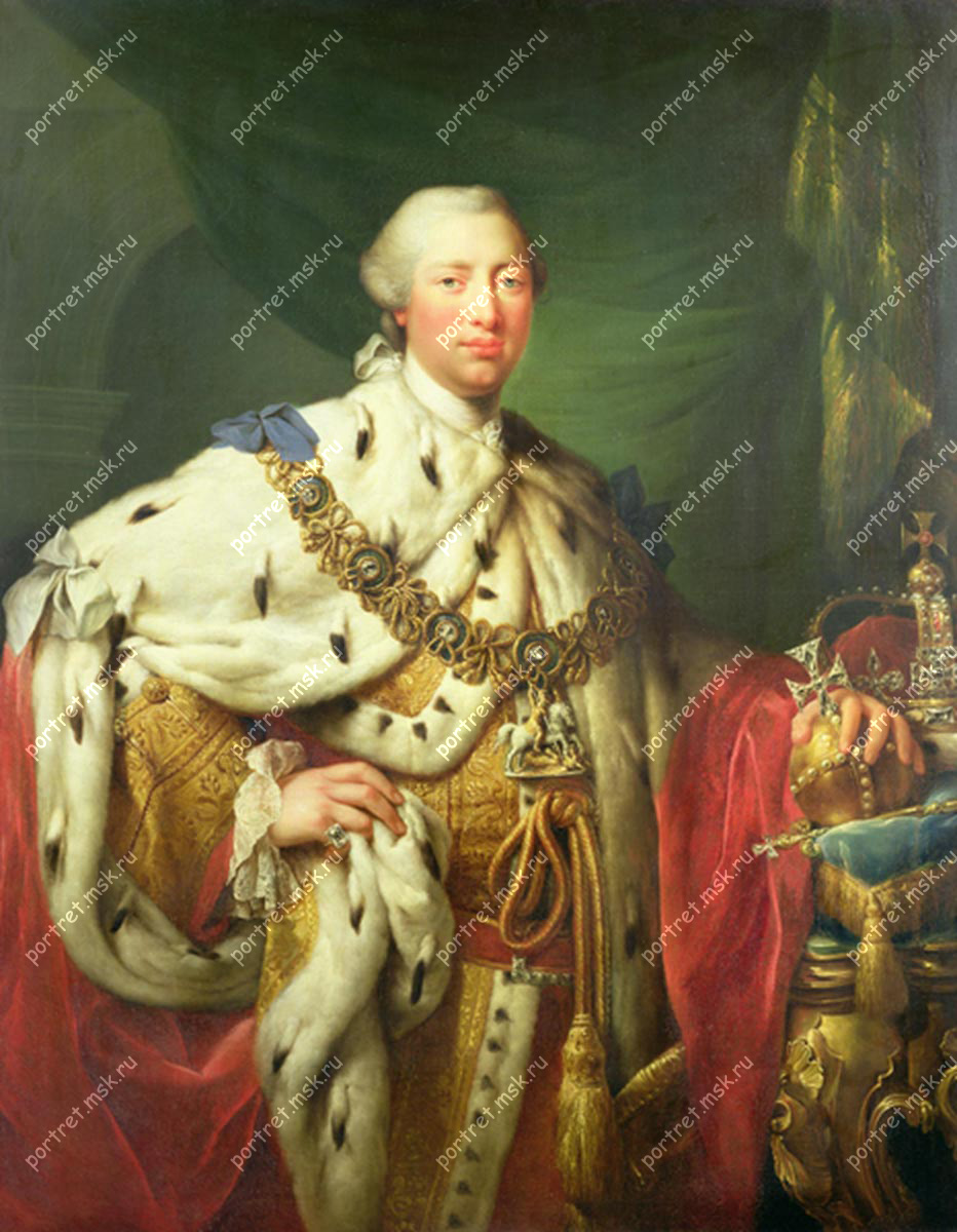 Короли 3 класс. George III (1738 - 1820). Георг 3. George III (1760-1820). Георг III коронационный портрет.