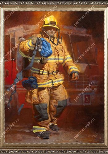 Портрет пожарного 5