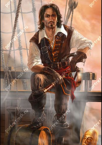 Портрет пирата 8