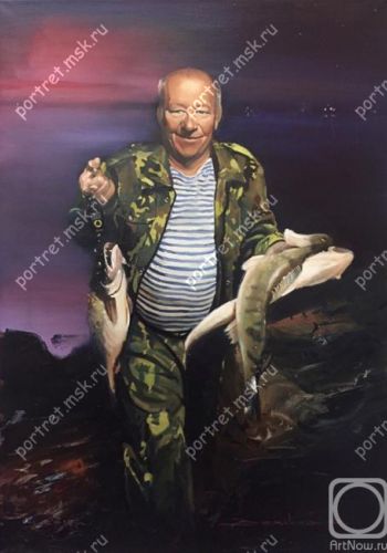 Портрет рыбака 14