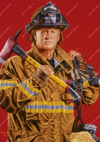 Портрет пожарного 18