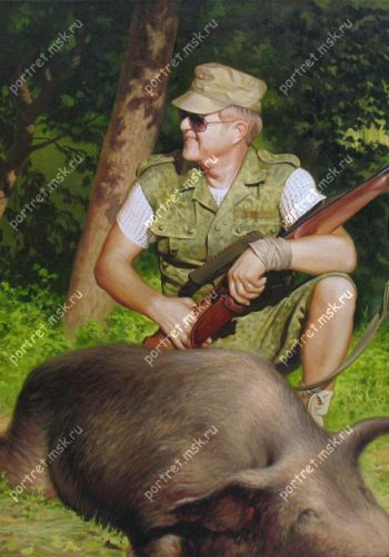 Портрет охотника 19
