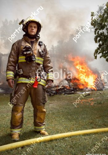 Портрет пожарного 26