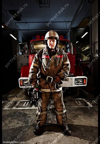 Портрет пожарного 30