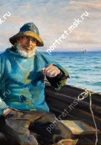 Портрет рыбака 32