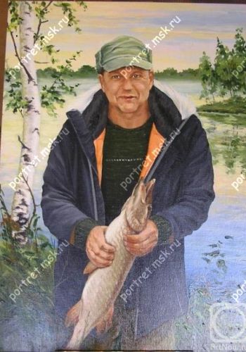 Портрет рыбака 39