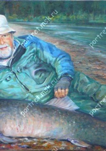 Портрет рыбака 41
