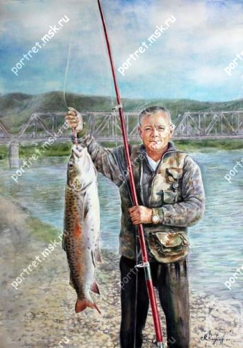 Портрет рыбака 42
