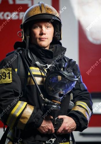 Портрет пожарного 45