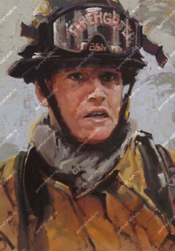 Портрет пожарного 48