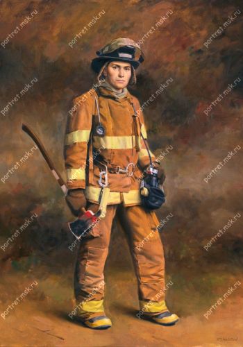 Портрет пожарного 51