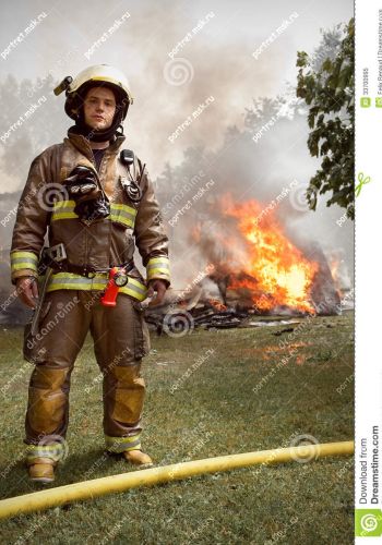 Портрет пожарного 61