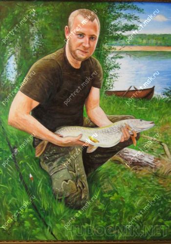 Портрет рыбака 71