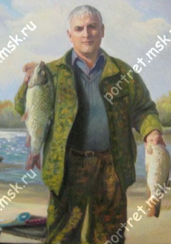 Портрет рыбака 83