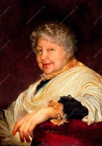 Старинныи женскии портрет 121