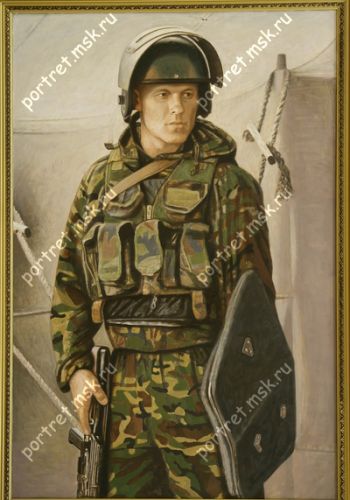 Портрет военного 150